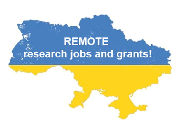 Remote opportunities for scientists from Ukraine!